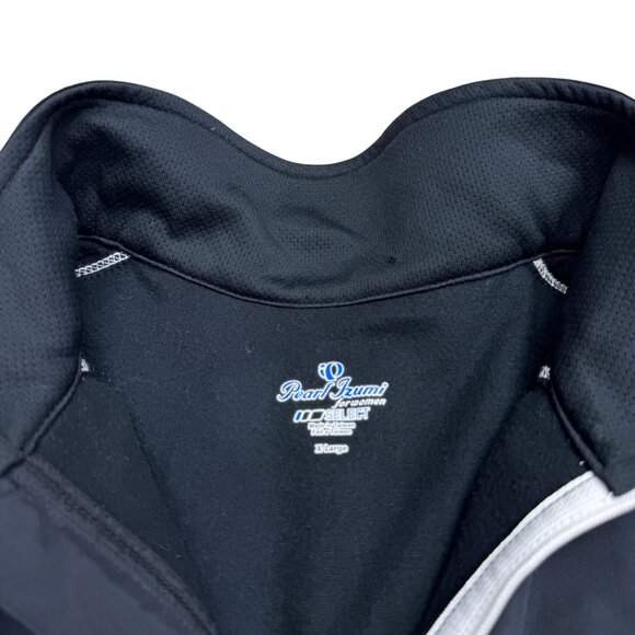 Pearl Izumi Women's Black & White LS Full Zip Cycling Jacket, Size XL - Picture 5 of 6